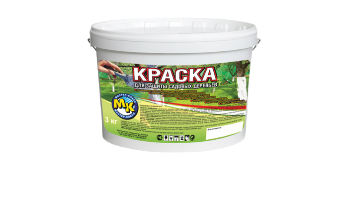 Можно ли красить плодовые деревья акриловой краской
